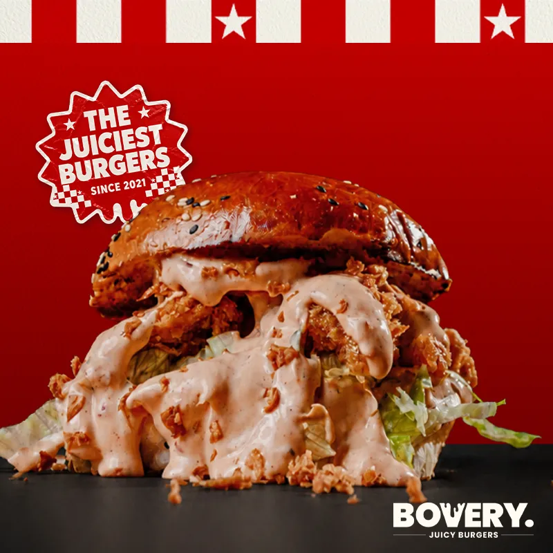THE CRISPY CHIPOTLE BURGER