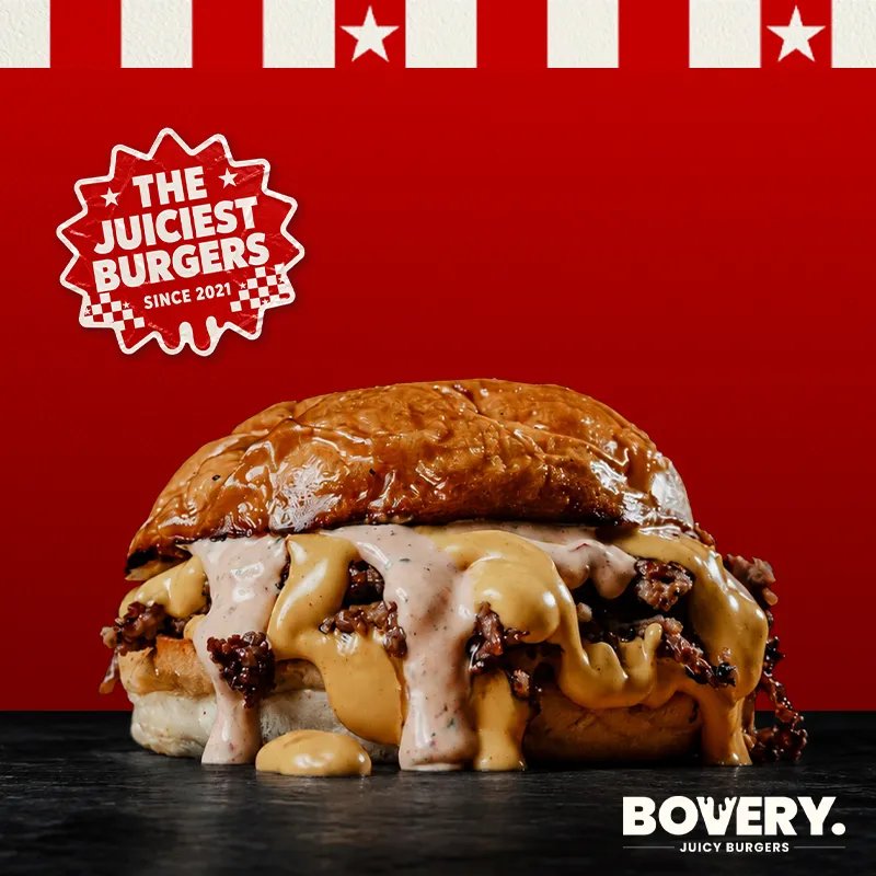 THE DOUBLE CHIPOTLE SMASHED BURGER