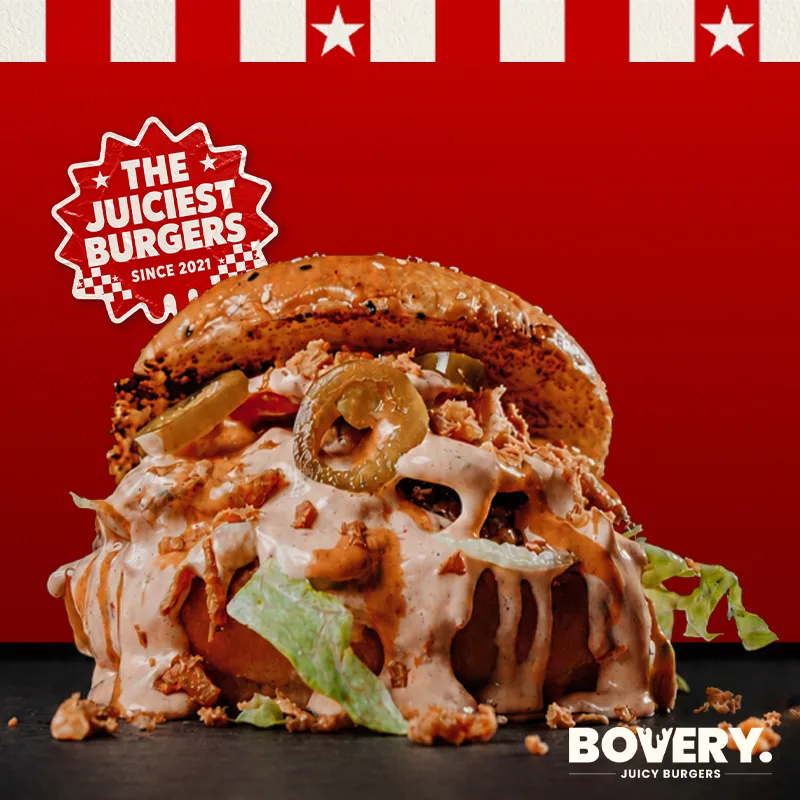 THE FLAMING FIESTA JALAPENO BURGER