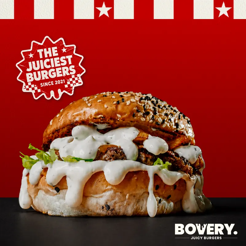 THE GARLIC INFUSION BURGER