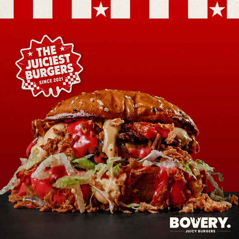 THE JUICY BOMBSHELL BURGER