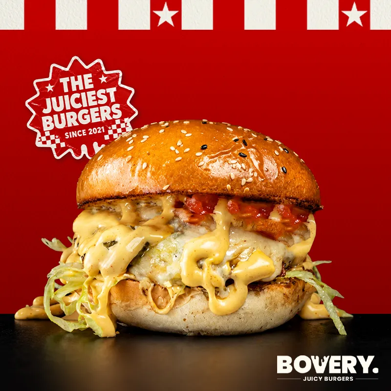 The Cheezery Burger
